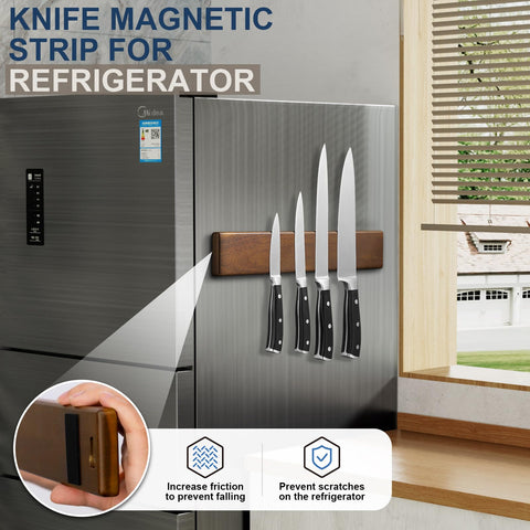 ENOKING kitchen utensil organizer strip on wall by counter