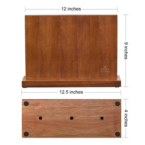 ENOKING knife block is hand-washable and easy to clean.