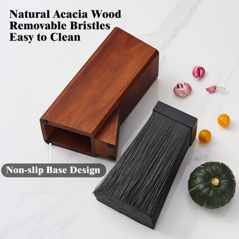 ENOKING knife block showing large capacity and flexible blade storage.