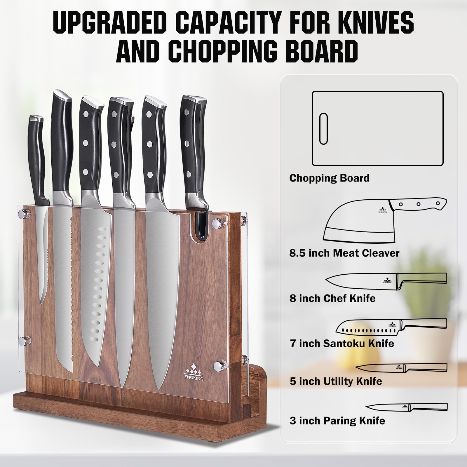 ENOKING easy, no-installation countertop setup fits any kitchen.