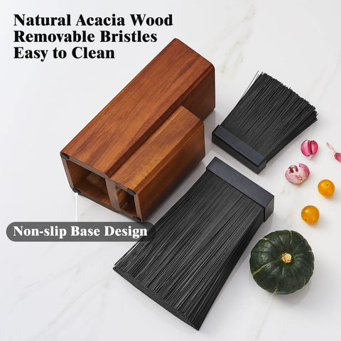 ENOKING non-slip base prevents sliding during meal prep.