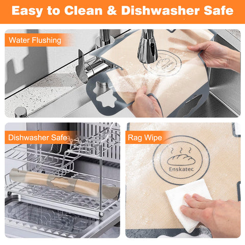 Enskatec dishwasher-safe loaf liner for quick cleanup