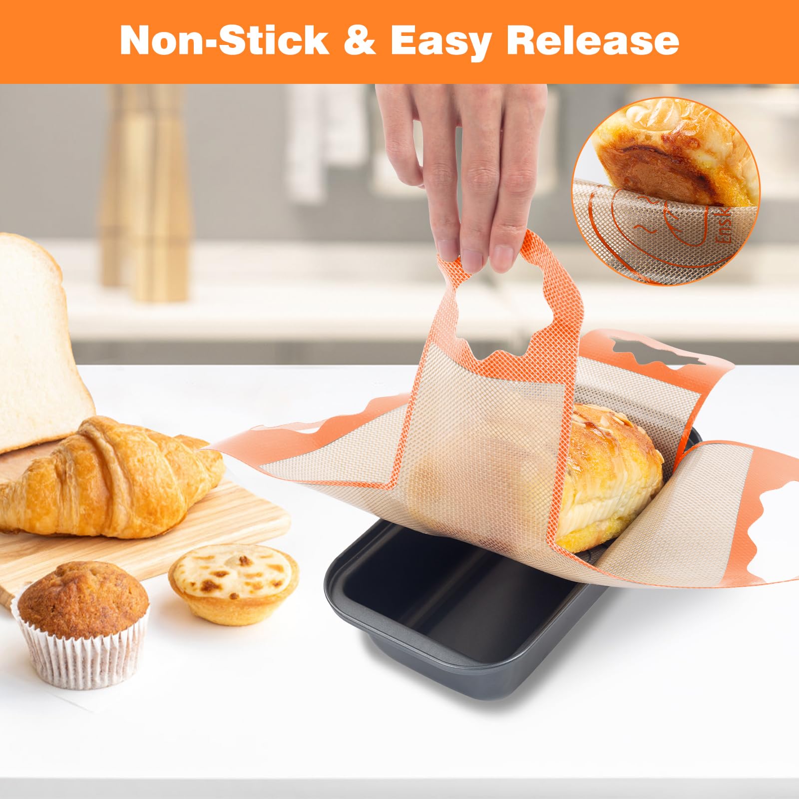 Enskatec easy-clean liner wipe or dishwasher-safe for quick cleanup.