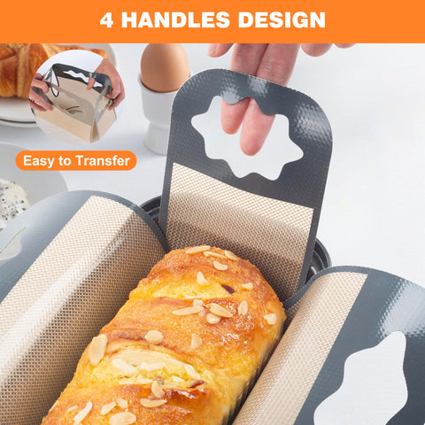 Enskatec high temperature baking liner in oven demonstrates even heat