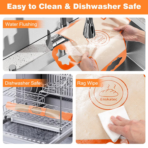 Enskatec compact storage-friendly liner folds for neat kitchen organization.