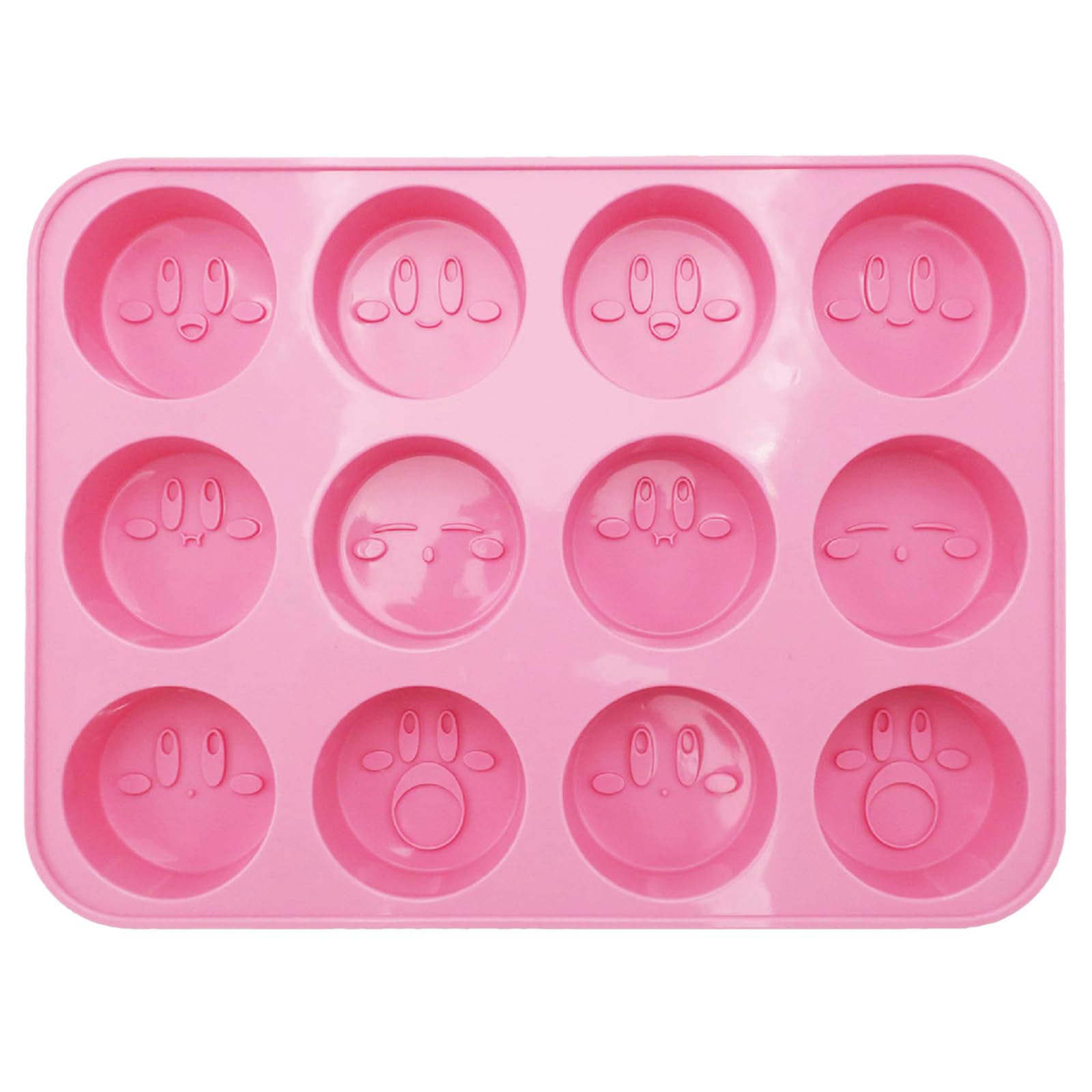 Kirby chocolate and jelly molds for themed desserts