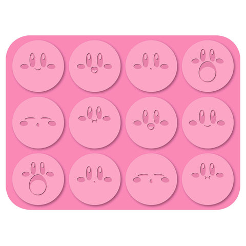 Kirby expressions variety six facial designs for charming desserts
