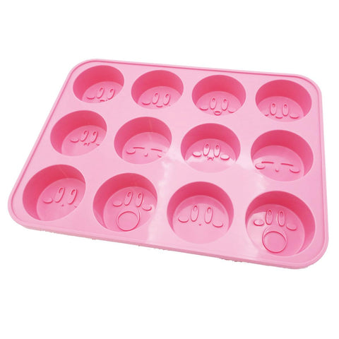 Kirby ice cube molds for themed drinks