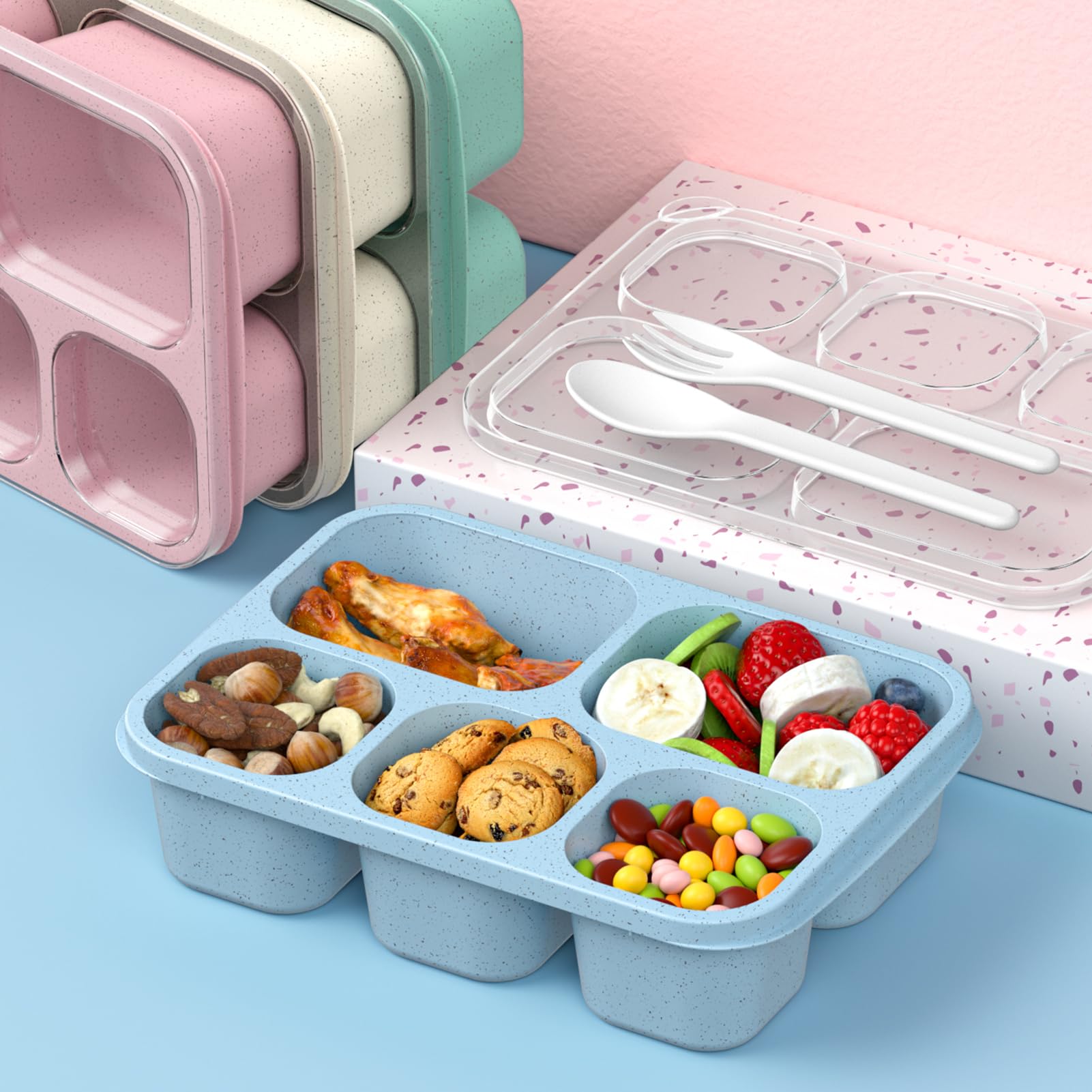 Enstphjoy Bento Box cat-ear lid eases opening for kids and adults