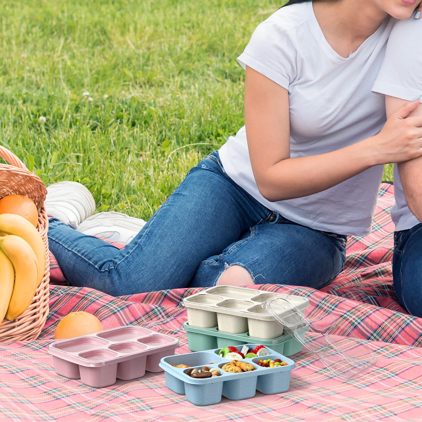 Enstphjoy Bento Box available in macaron-inspired colors for fun meals