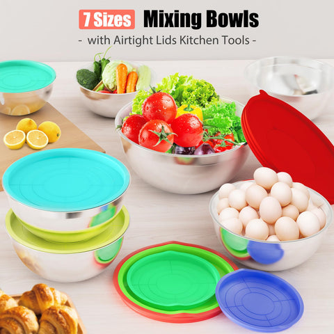 ENVTEK kitchen tools included complete prep set for cooking and baking.