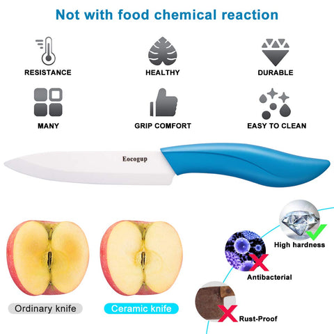 Eocogup 4 inch fruit knife ideal for slicing delicate produce