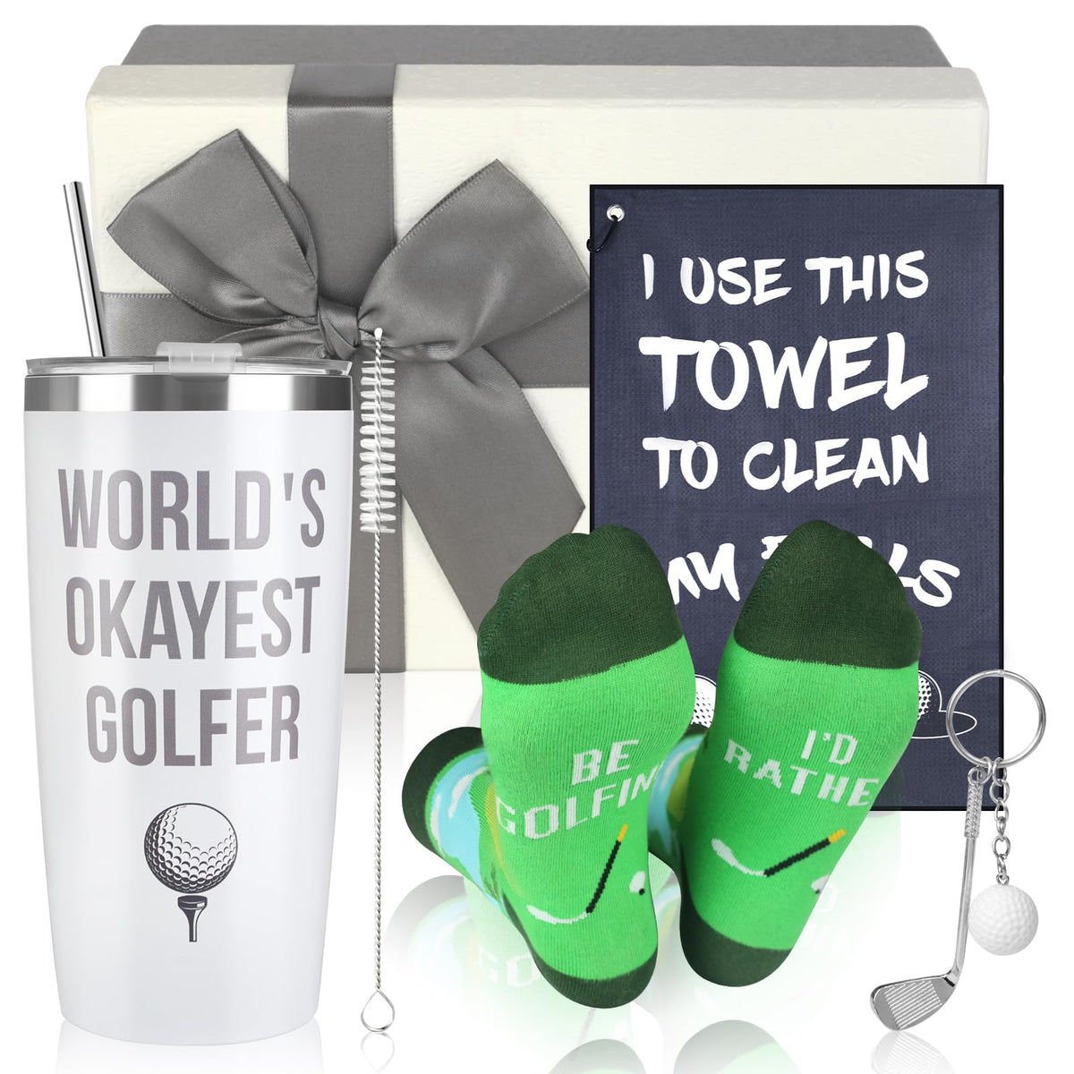 EOEFJW golf gift box set ready to gift for any golf lover.