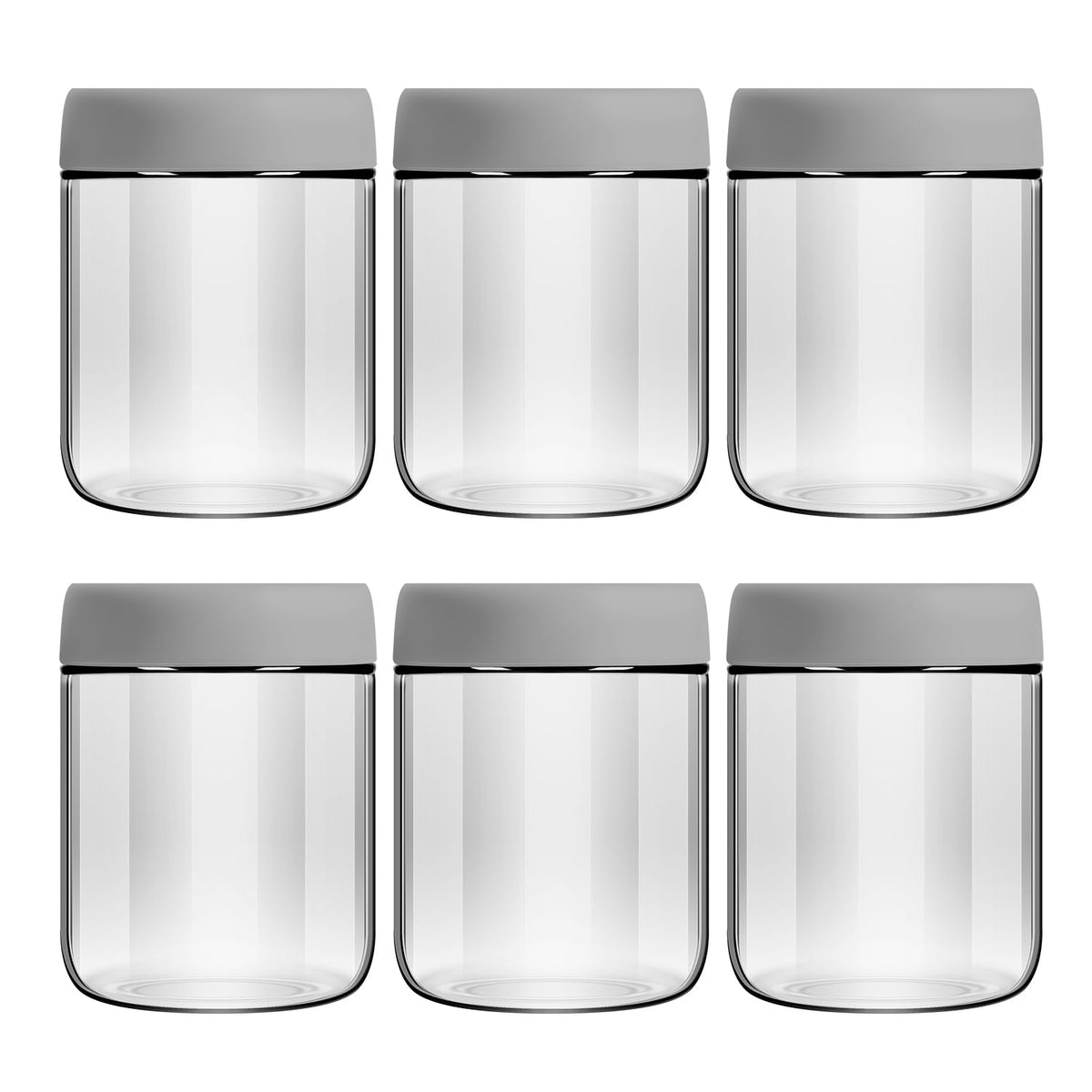 EONJOE 16oz glass jar with lids for airtight storage and freshness.