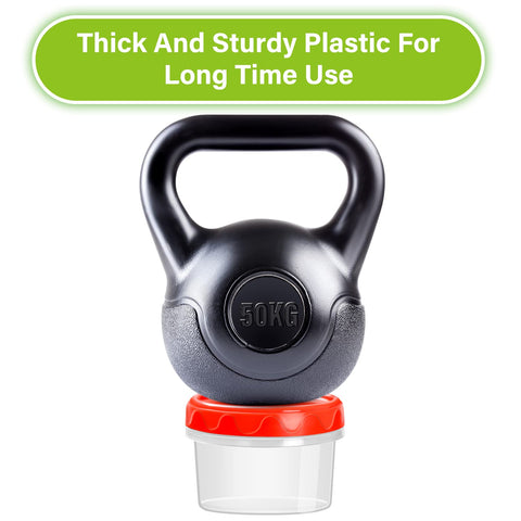 Freezer- and microwave-safe EONJOE 4oz containers support versatile prep.