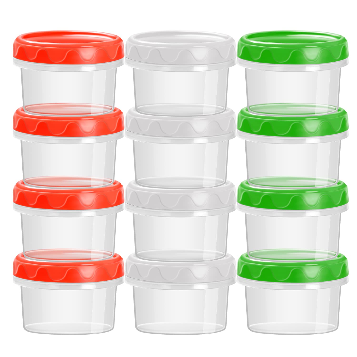 EONJOE 4oz container with airtight lid for secure storage.