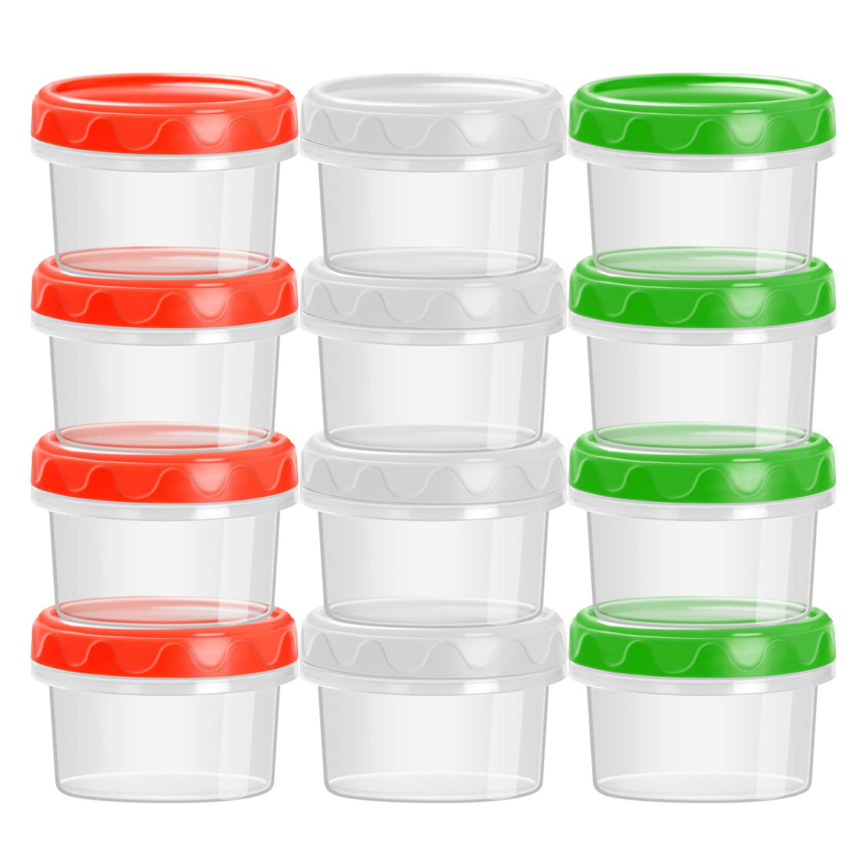 EONJOE 4oz container with airtight lid for secure storage.
