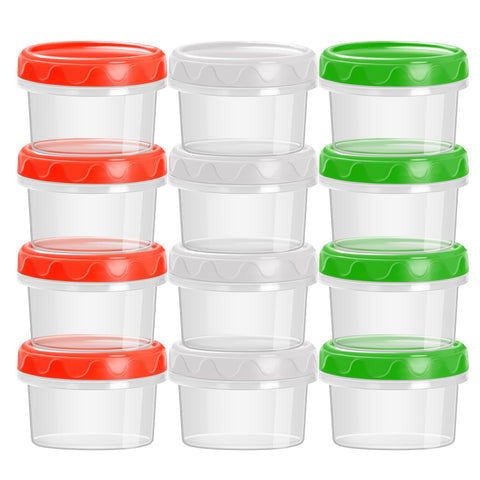 EONJOE 4oz container with airtight lid for secure storage.