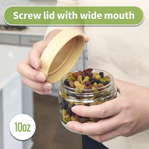 EONJOE 10 oz jar ideal for overnight oats and breakfast prep.