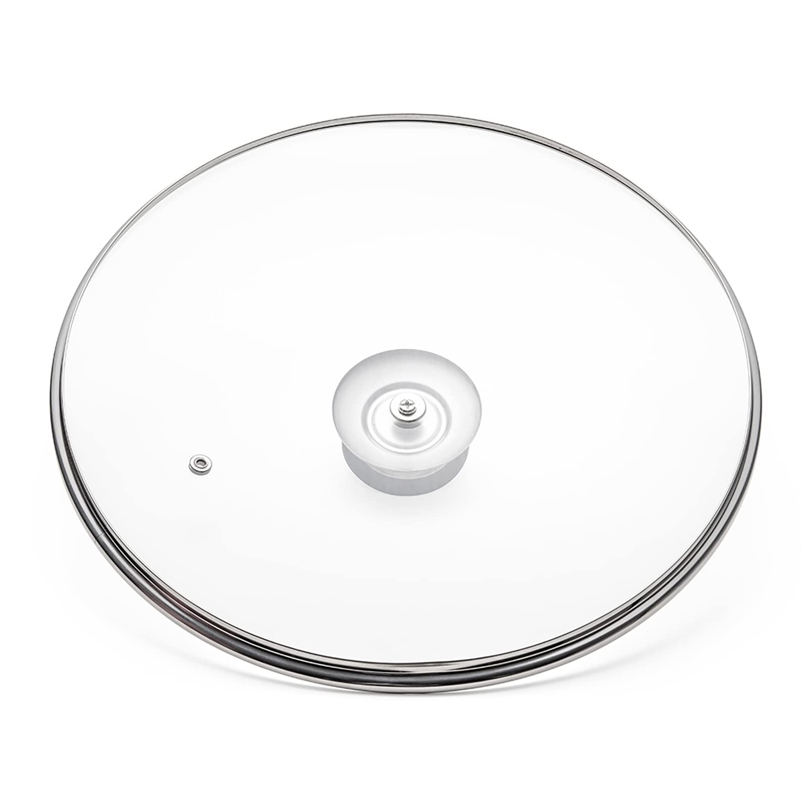 Eooch lid with heat-resistant handle stays cool during cooking