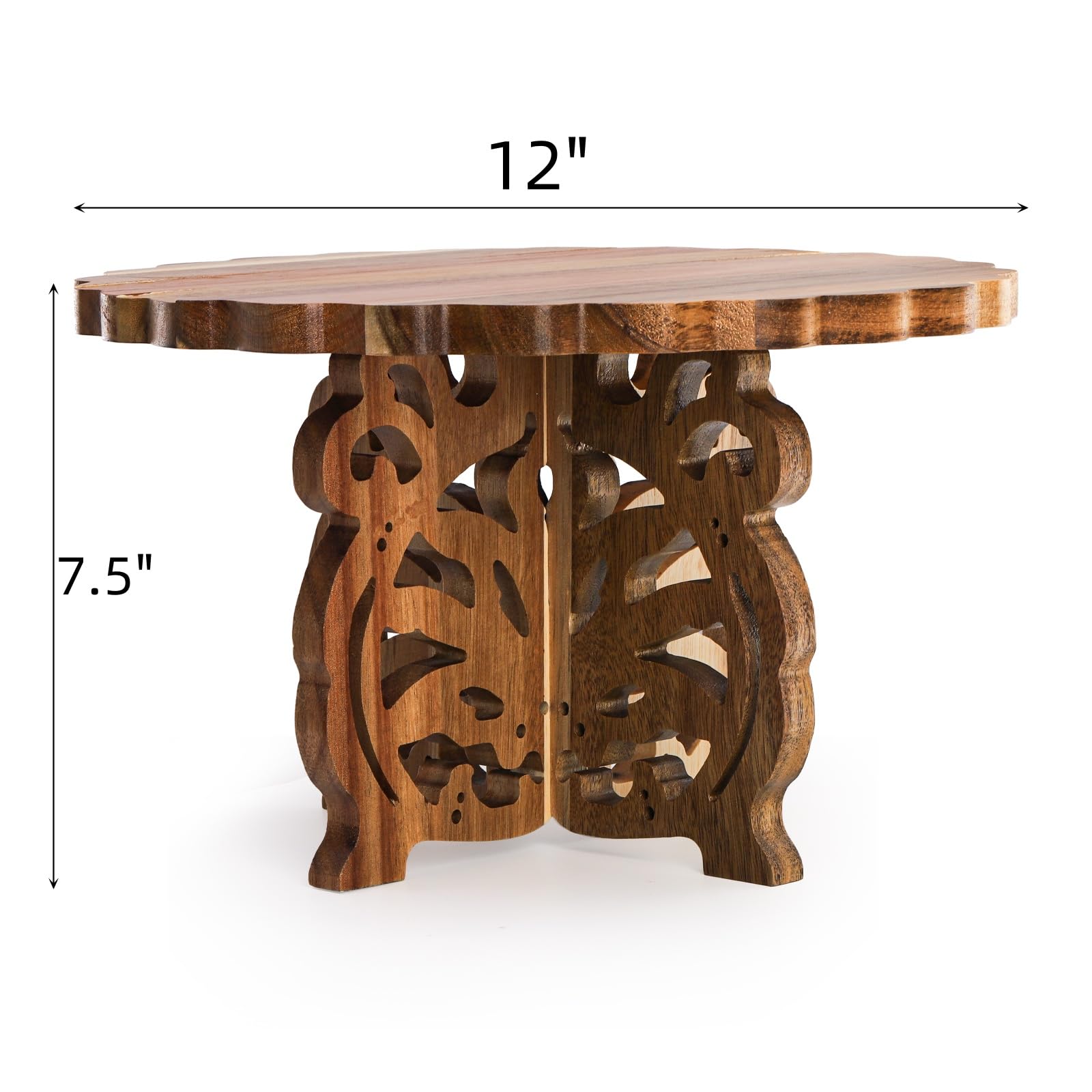 Eorbow acacia wood texture close-up highlights natural grain and durable varnish.
