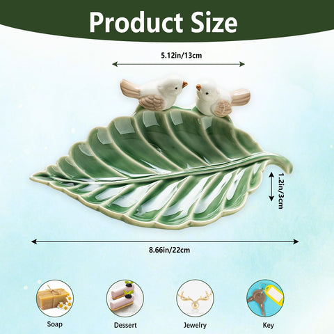 EOREA leaf-shaped spoon rest on stove top supports multiple utensils during cooking