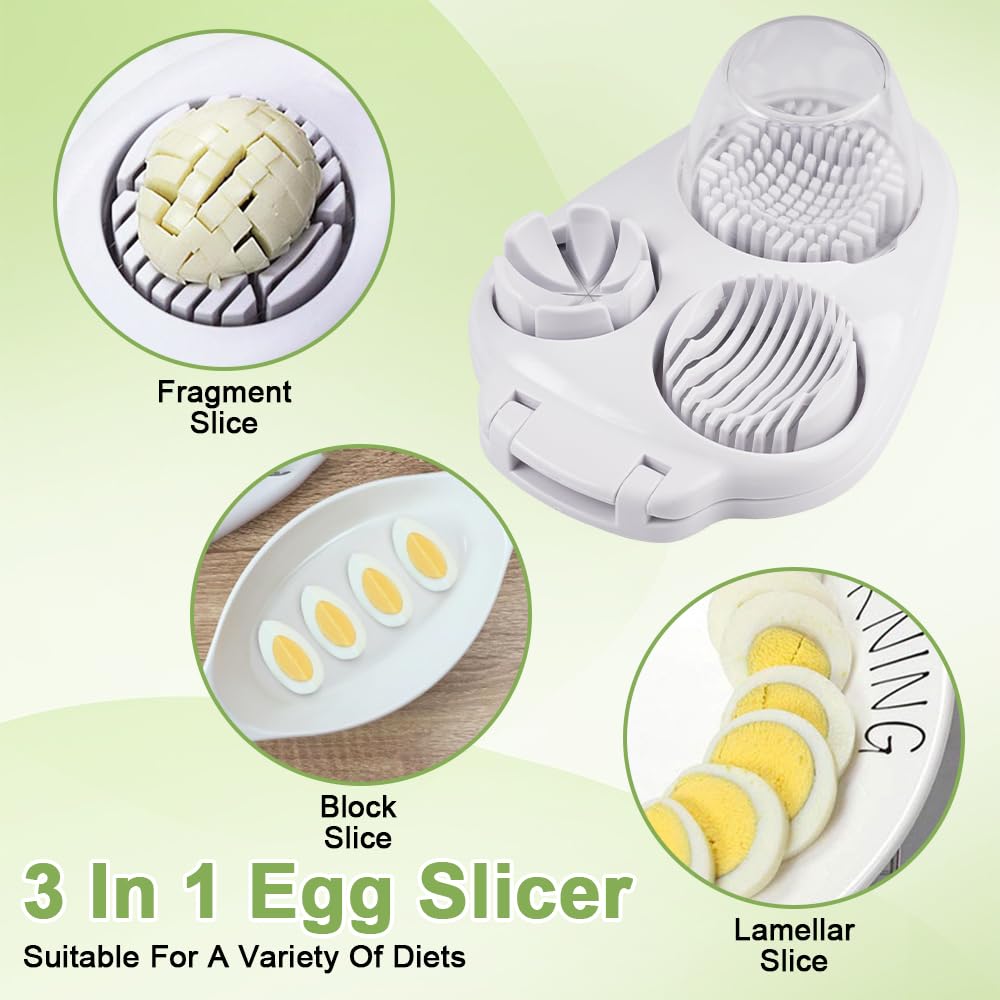 Eosraffa strawberry slicer in action for fresh fruit toppings.