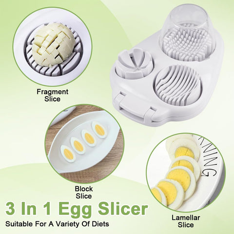 Eosraffa strawberry slicer in action for fresh fruit toppings.