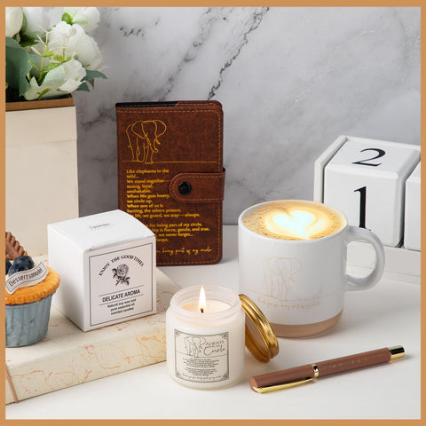 Epakh lavender soy candle provides a calming aroma for focus and relaxation
