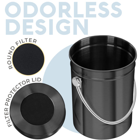 Epica odor-control lid seal helps keep smells contained