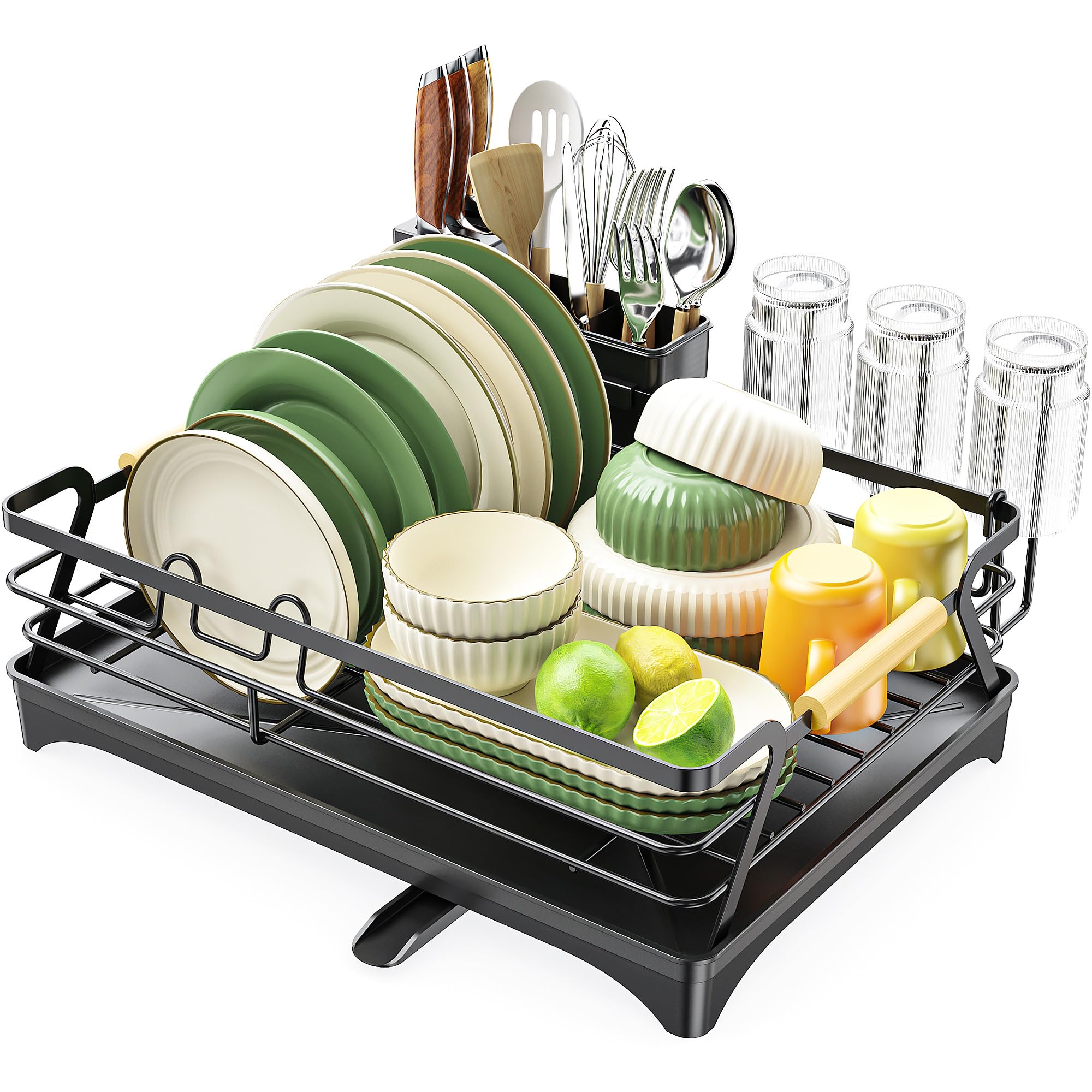 Epicano dish drying rack assembled quickly with no tools required