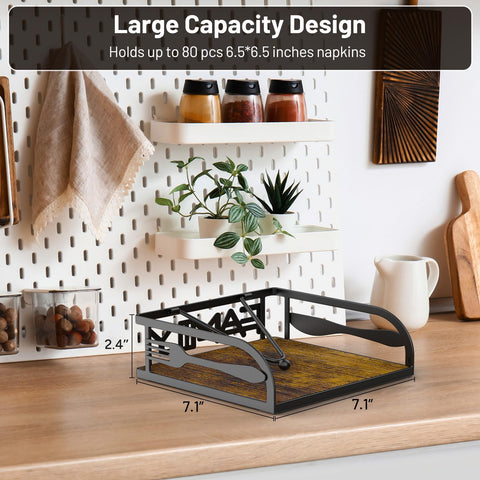 Epicano elegant rustic design detail complements kitchens and bars.