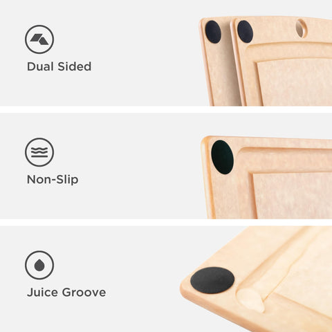 Epicurean All-In-One Cutting Board Made in USA emphasizes quality and sustainability