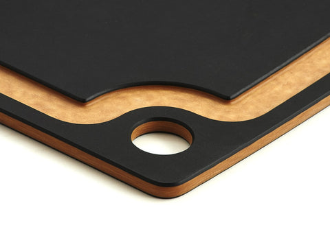 Nonporous surface resists odors and stains for easy cleaning.