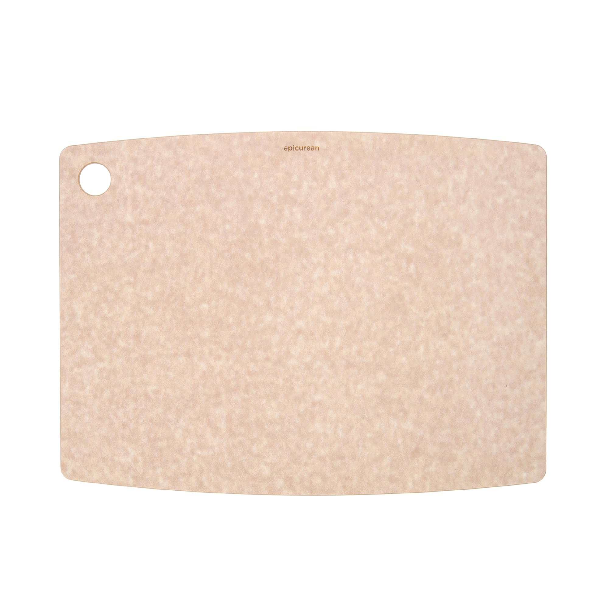 Epicurean Kitchen Series cutting board natural front view highlights durable, knife-friendly surface