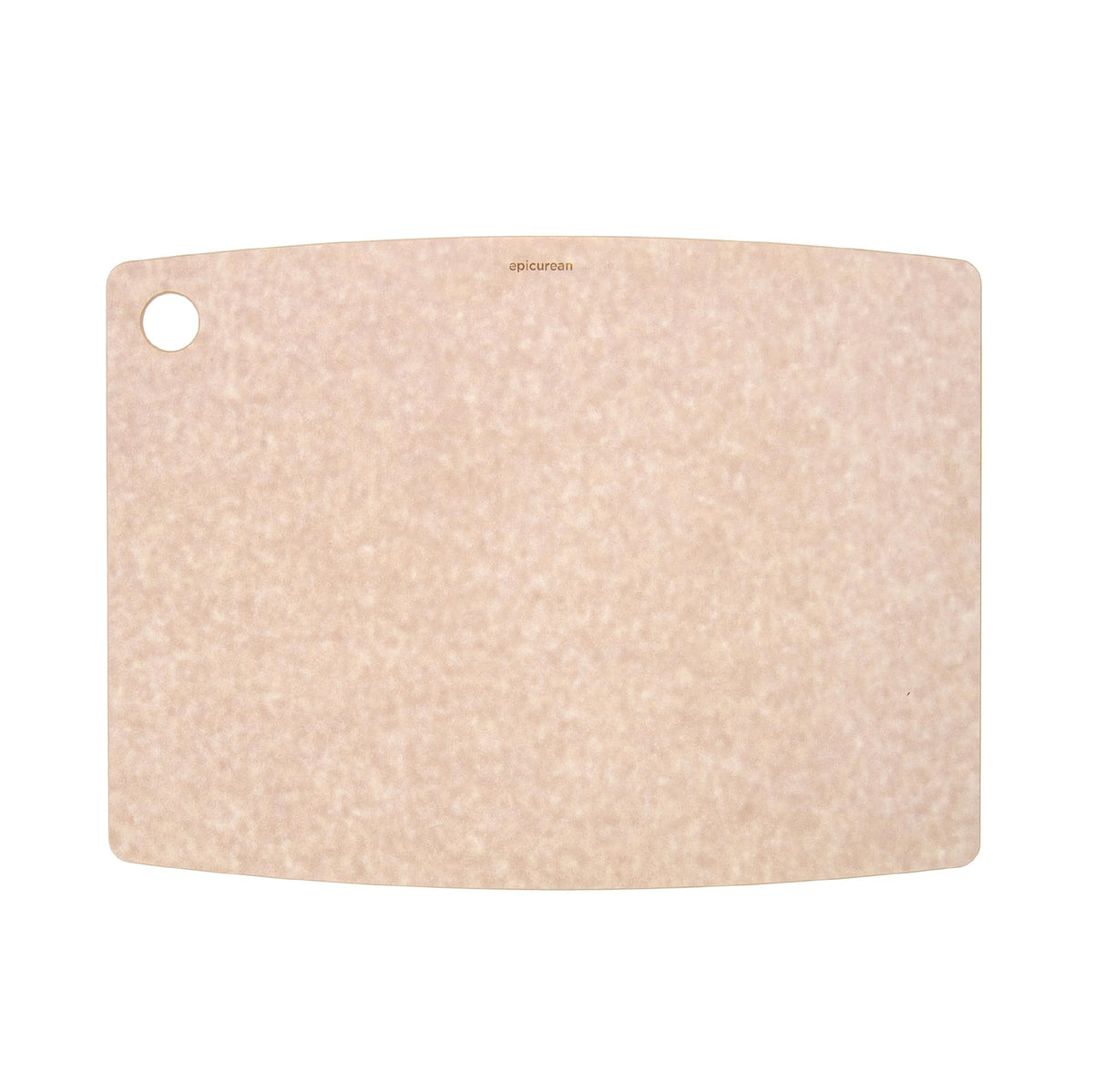 Epicurean Kitchen Series cutting board natural front view highlights durable, knife-friendly surface