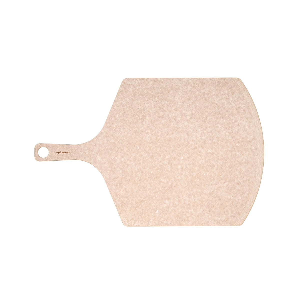 Epicurean pizza peel with beveled front edge for easy transfer