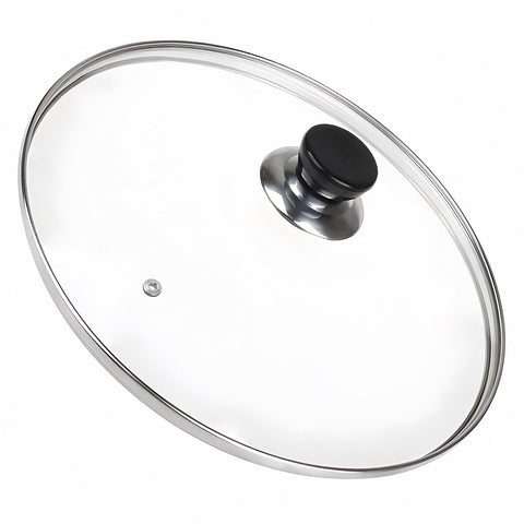Eptcp 10-inch pan lid tempered glass for clear cooking visibility and heat resistance