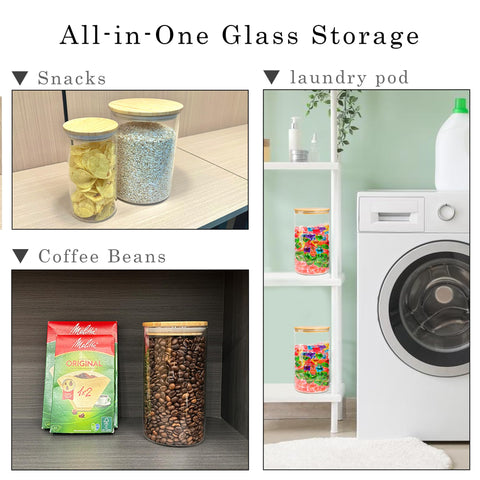 EQEY measuring cup and scoop included with jars.
