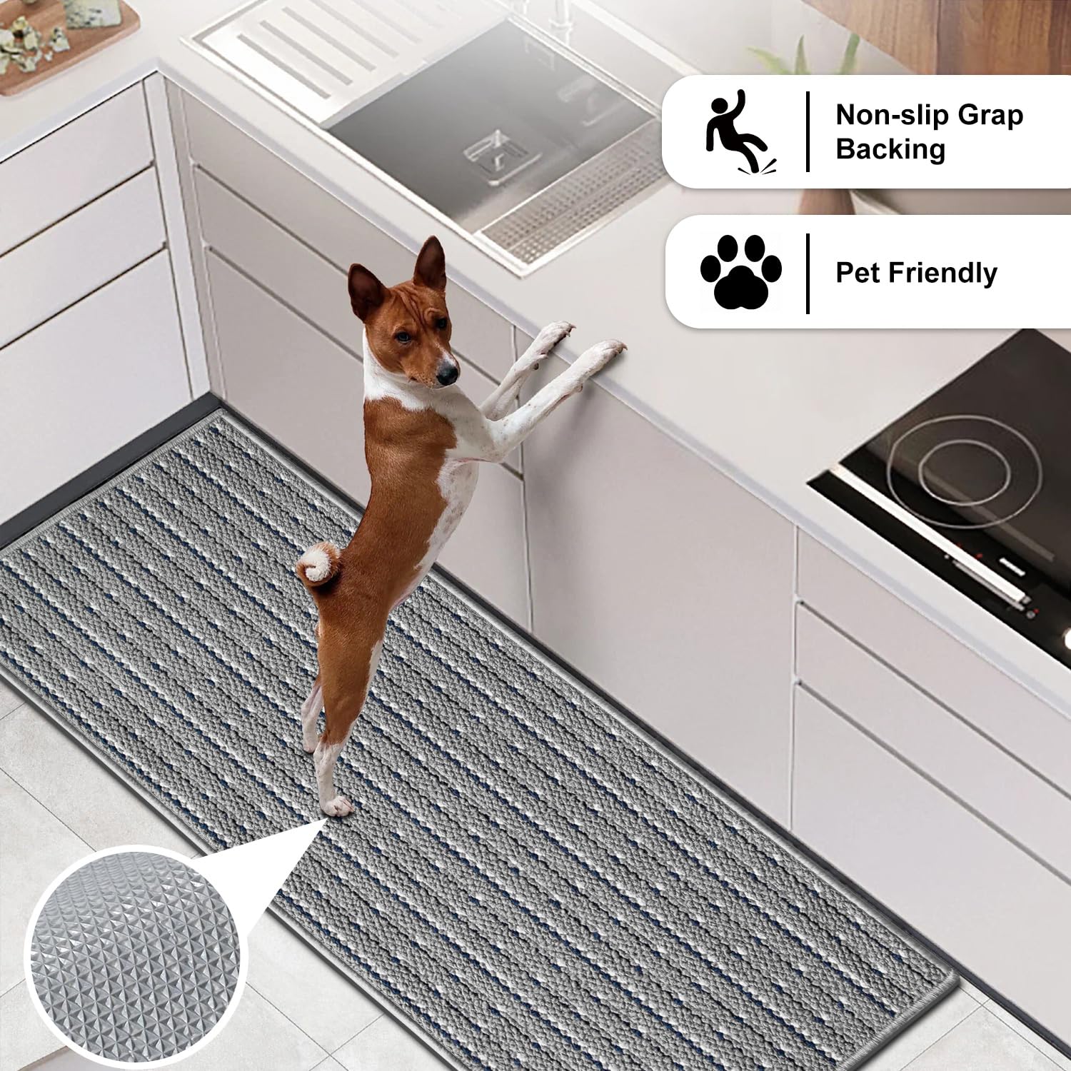 Eqivei 2-piece set fitting busy kitchens and entryways