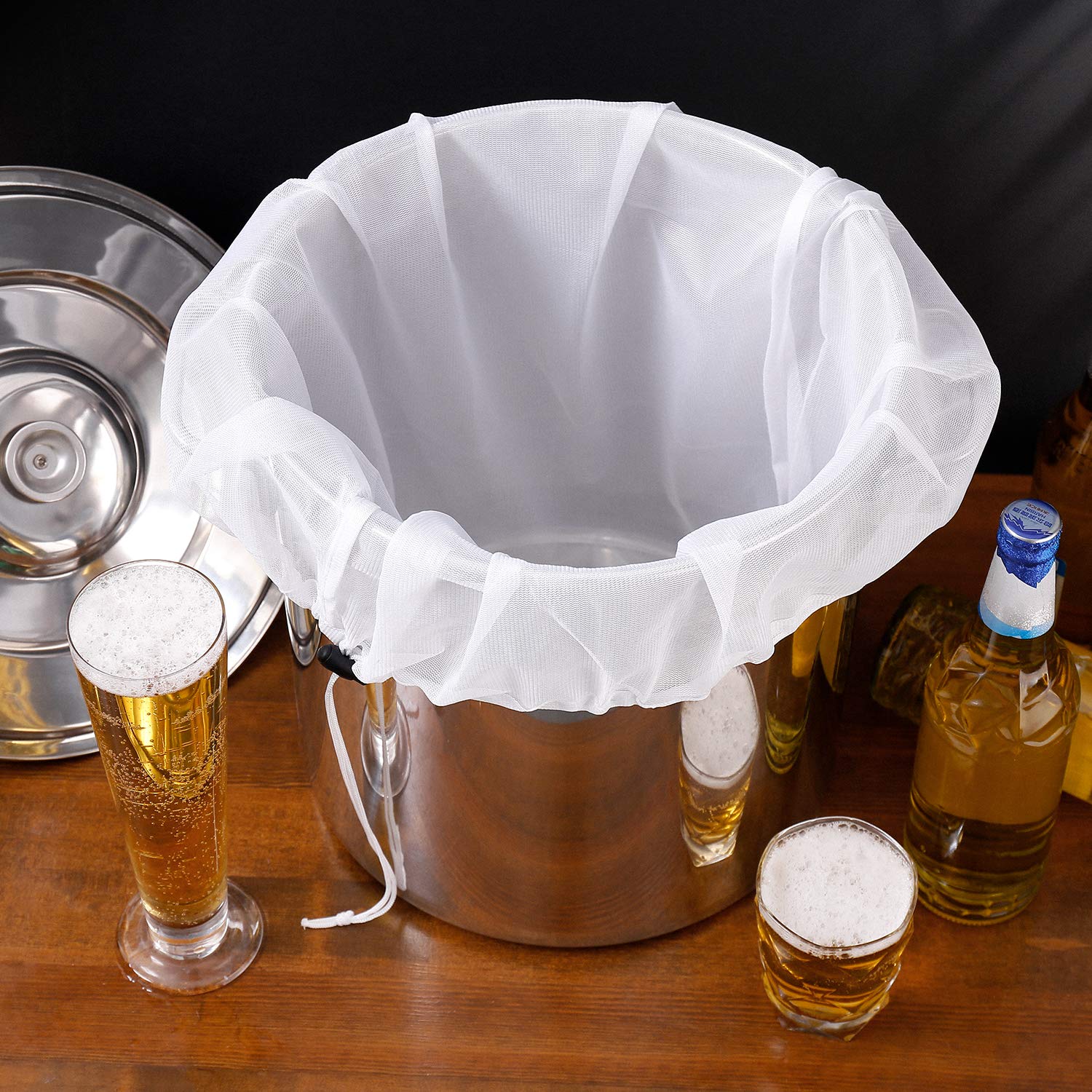 Era Natural Brew Bags durable polyester construction supports repeated use.