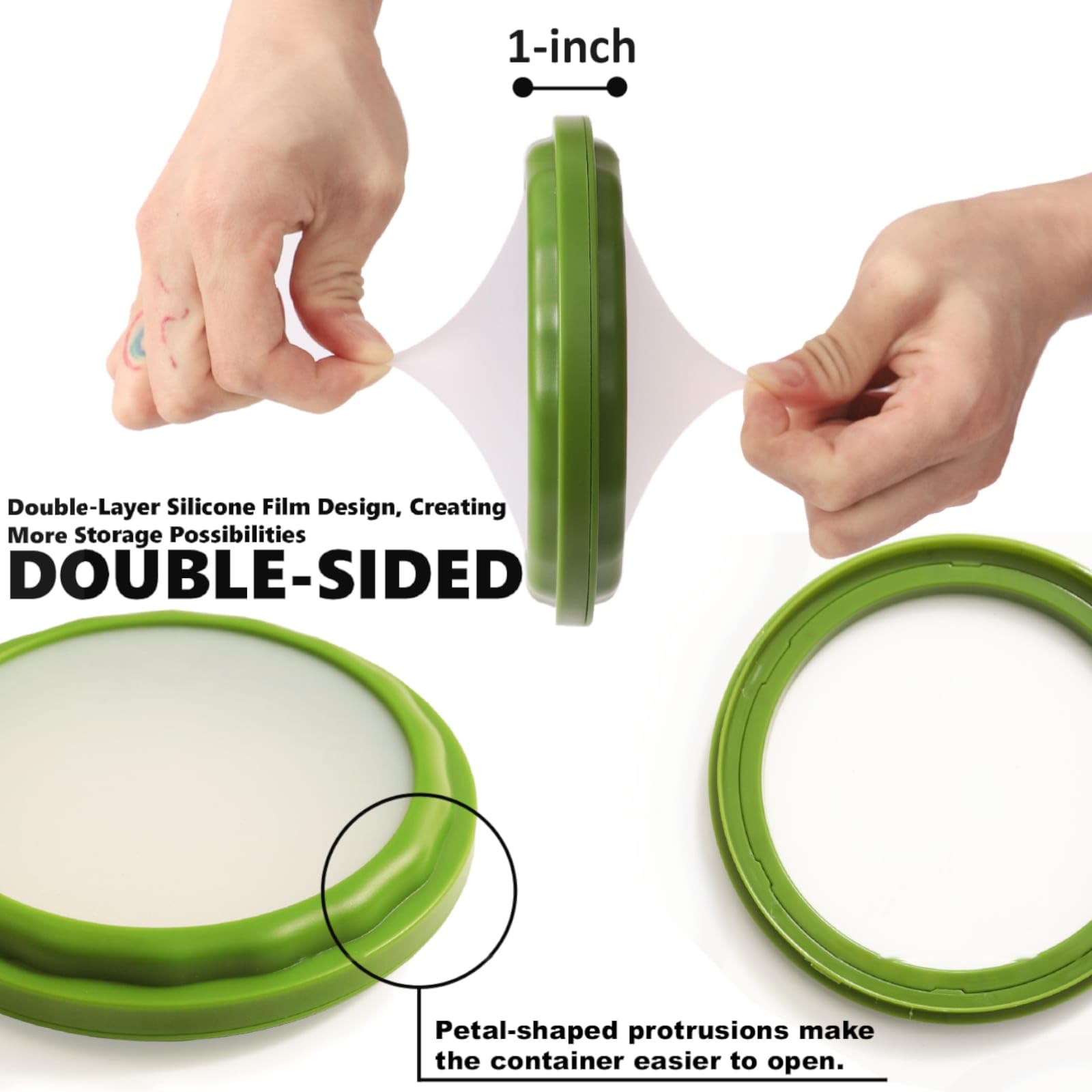 Erehere fridge containers organize fruits and vegetables for a neat kitchen.