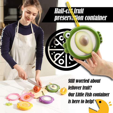 Erehere onion keeper stores half onions neatly and reduces fridge odor