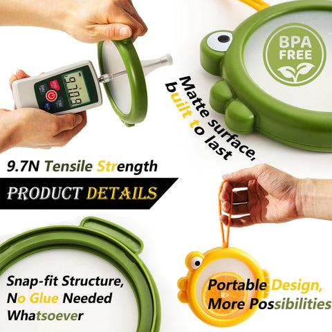 Erehere strap design adds portable storage options for on-the-go meals