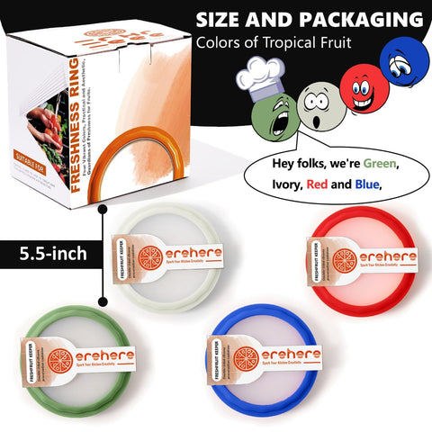 Erehere twist-on lid offers easy sealing for leaks and quick access