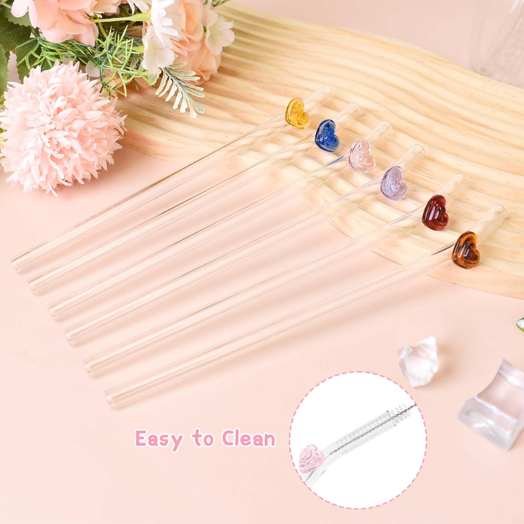 Eremaoy heat-resistant borosilicate straw emphasizes safety and durability