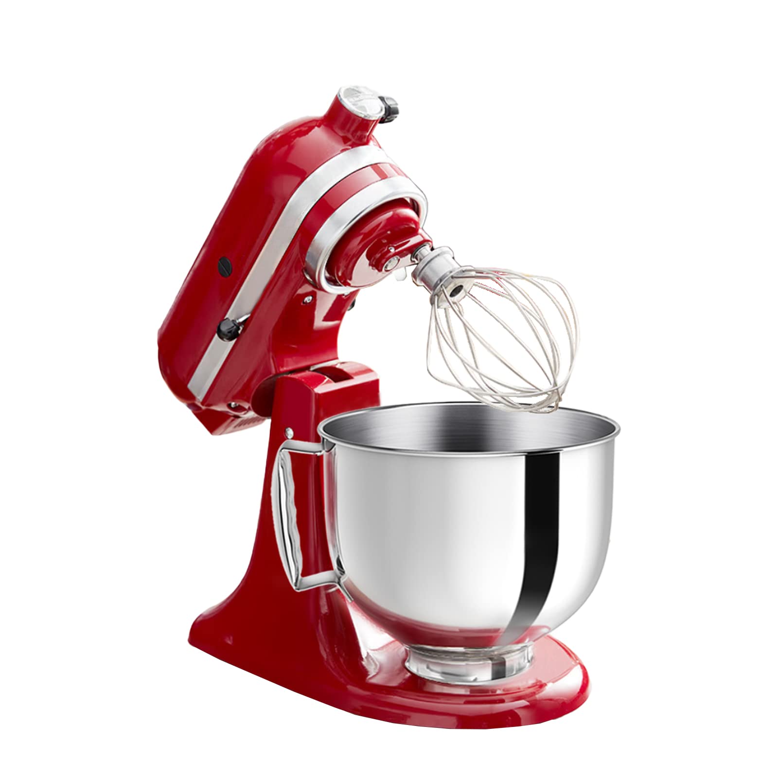 Ericair 5qt mixing bowl with handle for easy pouring and grip.