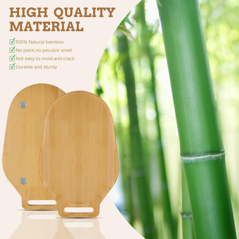 Ericair bamboo material close-up showing natural smooth finish.