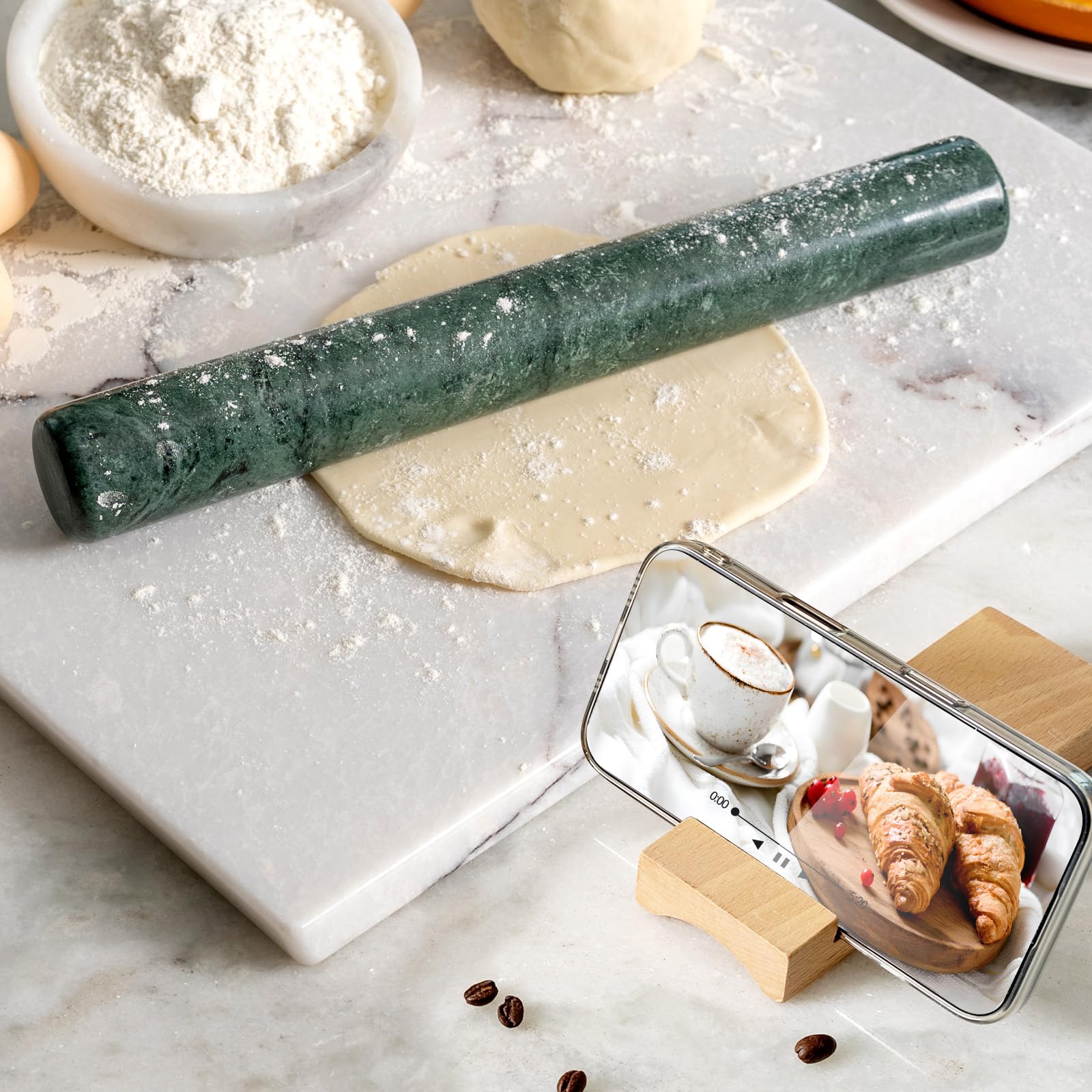 Erongoo unique green marble patterns make a stylish gift choice.