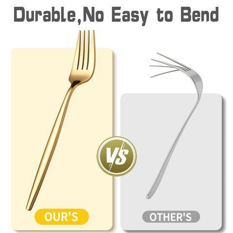 ERVILO fork close-up with rounded edges for safe handling.